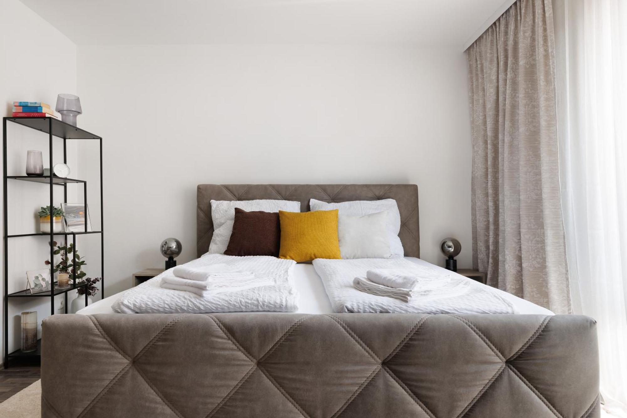 Neu! Apartment Mit Klimaanlage, Nahe Hauptbahnhof Виена Екстериор снимка
