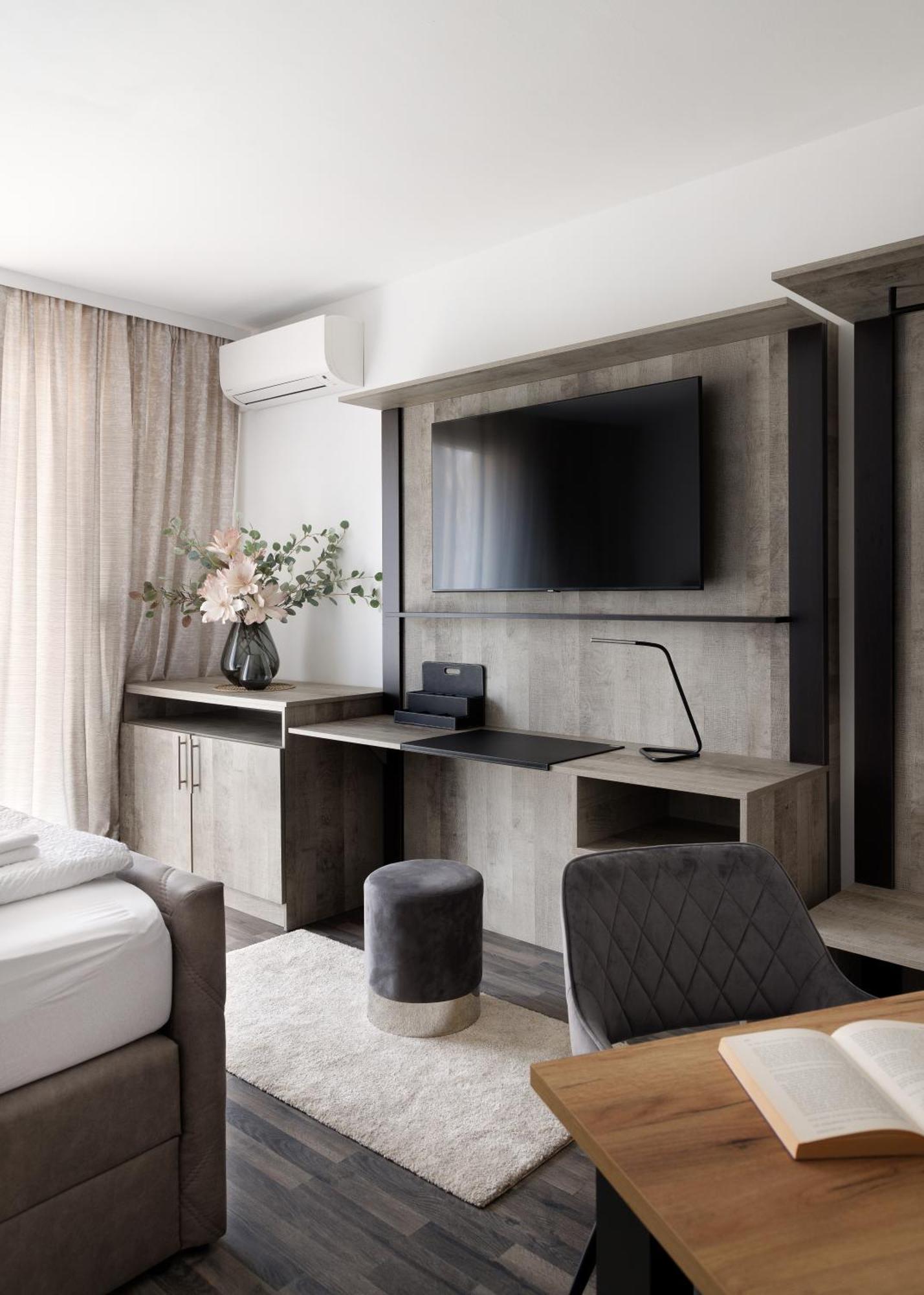 Neu! Apartment Mit Klimaanlage, Nahe Hauptbahnhof Виена Екстериор снимка