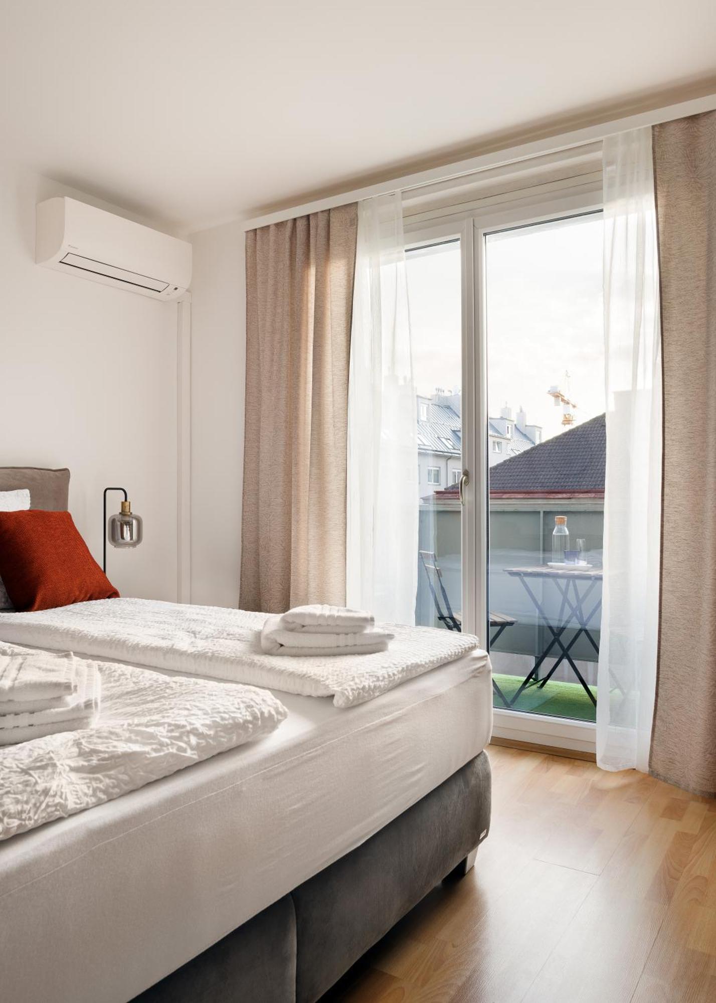 Neu! Apartment Mit Klimaanlage, Nahe Hauptbahnhof Виена Екстериор снимка